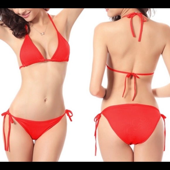 Other - NWOT - Red OS String Bikini - New in sealed bag